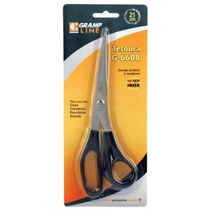 TESOURA MULTIUSO G-6608 20,5CM