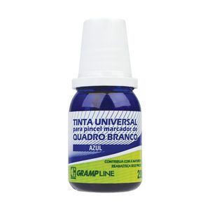 TINTA REABASTECEDORA PARA PINCEL QUADRO BRANCO 20ML QB-20 - 6 FRASCOS