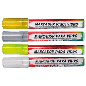 MARCADOR PARA VIDRO MW-400/6 GIZ LÍQUIDO 6MM