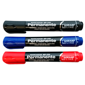 MARCADOR PERMANENTE MP-350 - 12 UNIDADES