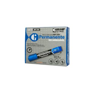 MARCADOR PERMANENTE MP-350 - 12 UNIDADES