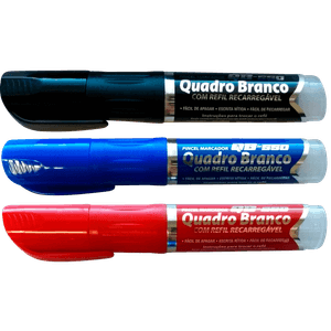 MARCADOR QUADRO BRANCO QB-550 - 10 UNIDADES