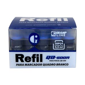 REFIL MARCADOR QUADRO BRANCO QB-550R – BOX 20 PEÇAS