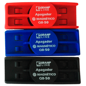 APAGADOR QUADRO BRANCO QB-50 MAGNÉTICO COR SORTIDA