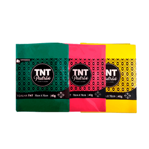 TOALHA TNT PADRÃO 140CM X 220CM