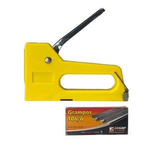 KIT GRAMPEADOR TAPECEIRO PROFISSIONAL G-500 + GRAMPO 106/6