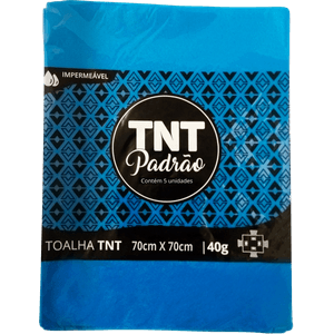 KIT 15 PEÇAS TOALHA TNT 70CM X 70CM QUADRADA FESTA AZUL ROYAL