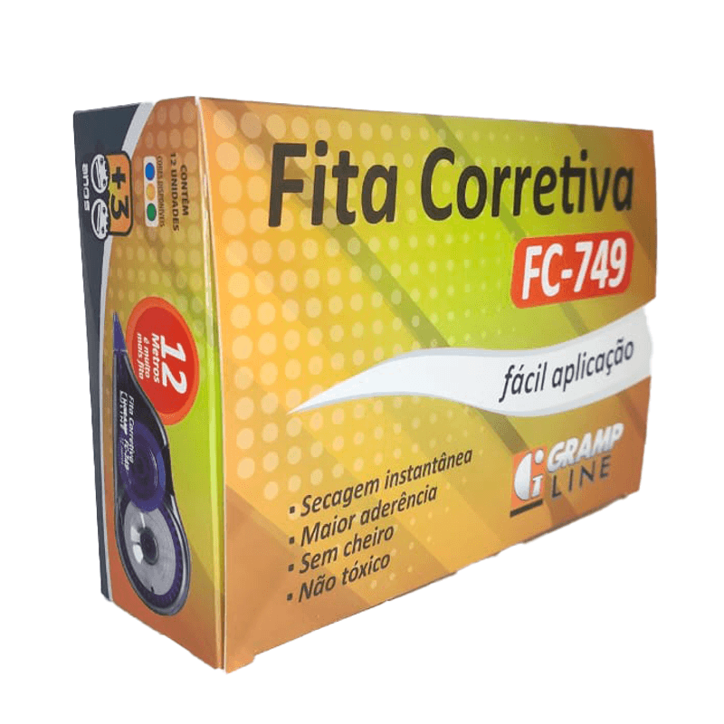 Caixa Fita Corretiva FC-749